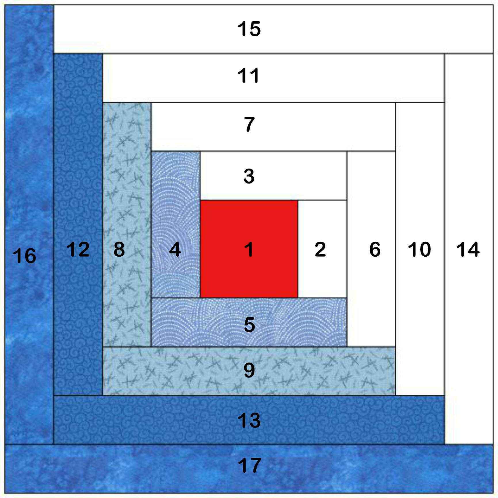 Log Cabin Quilt Blocks Strip Piecing Tutorial New Quilters