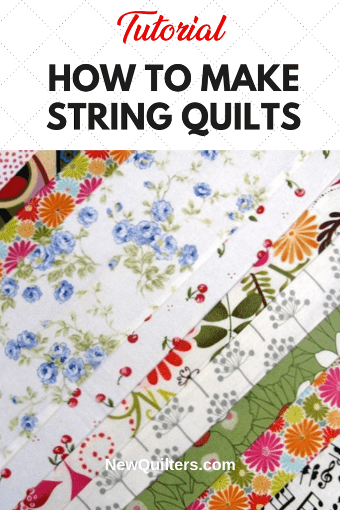 How to Make String Quilts - New Quilters