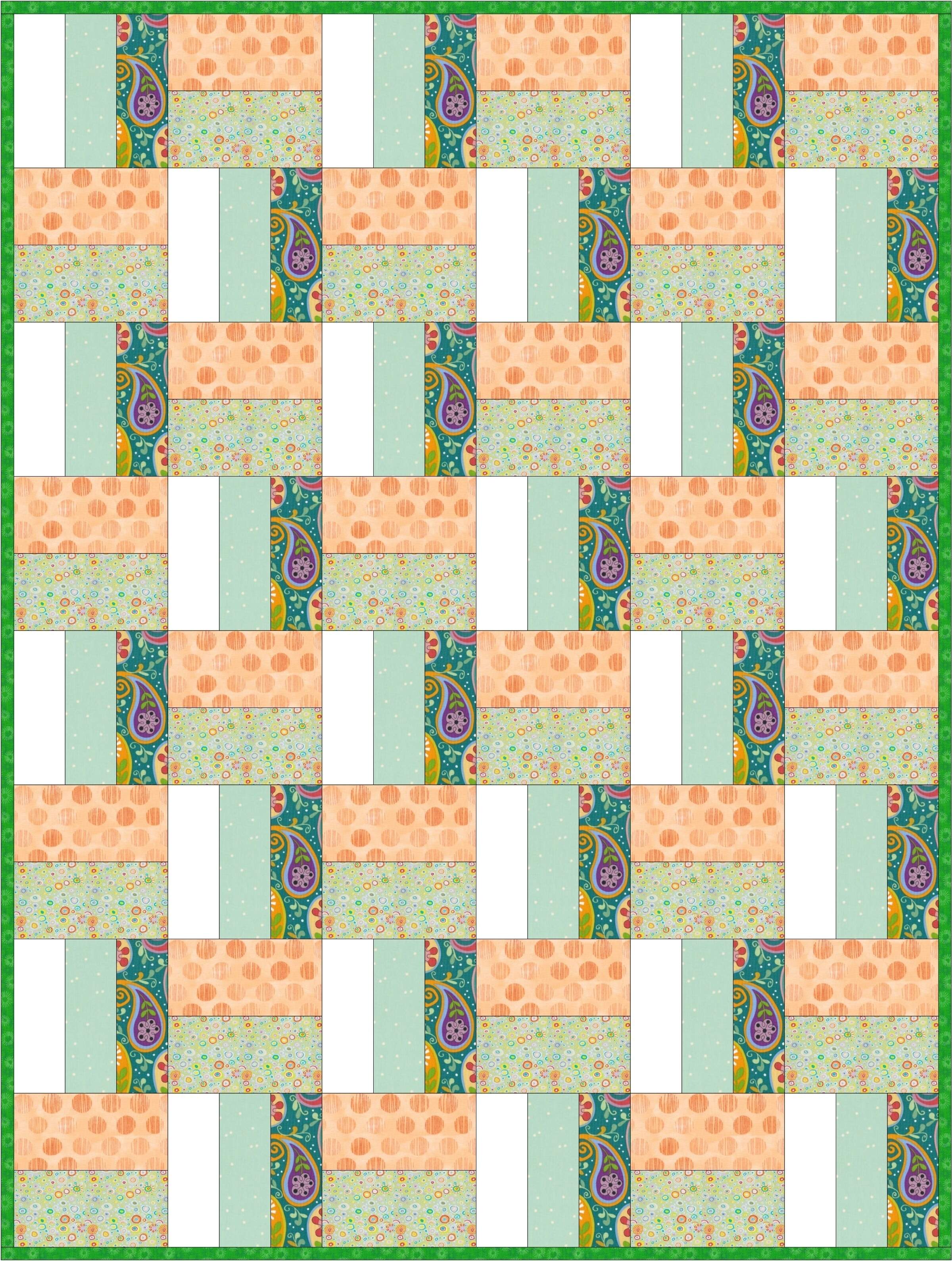 Rail Fence Quilt Patterns New Quilters