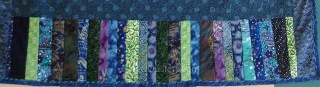 Photo of string quilt border