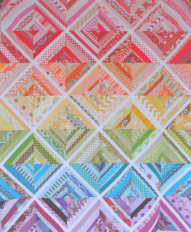 How to Make a String Quilt - Patchwork Posse