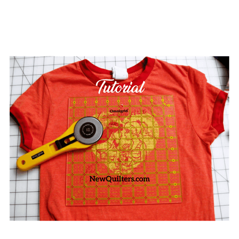 How to Stabilize T-Shirts for T-Shirt Quilting