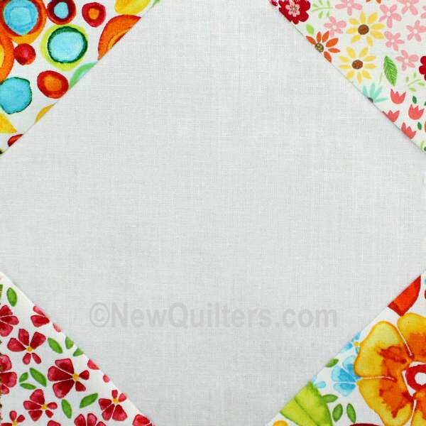 Snowball Quilt Block Printable Post