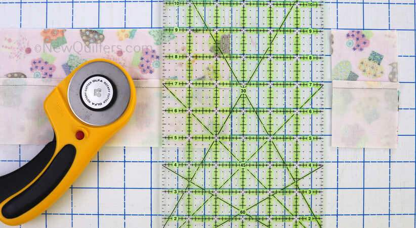 Four Patch Quilt Blocks Strip Piecing Tutorial New Quilters