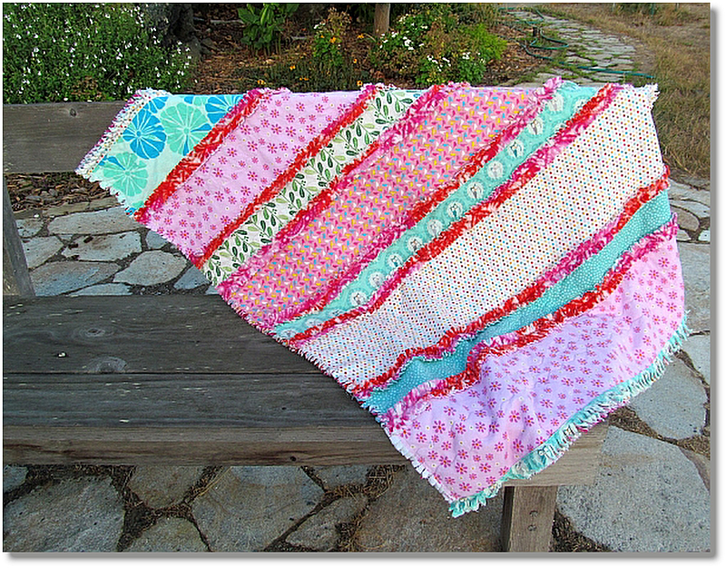 A Beginner's Guide to Rag Quilting by Christine Mann