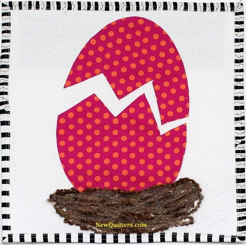 Cracked Easter Egg Quilt