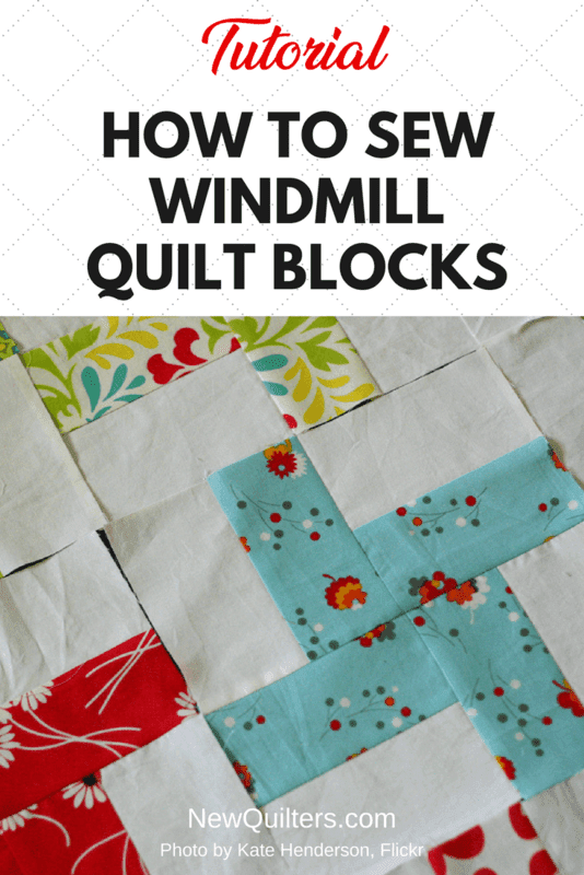 Windmill Quilt Block Strip Piecing Tutorial - New Quilters