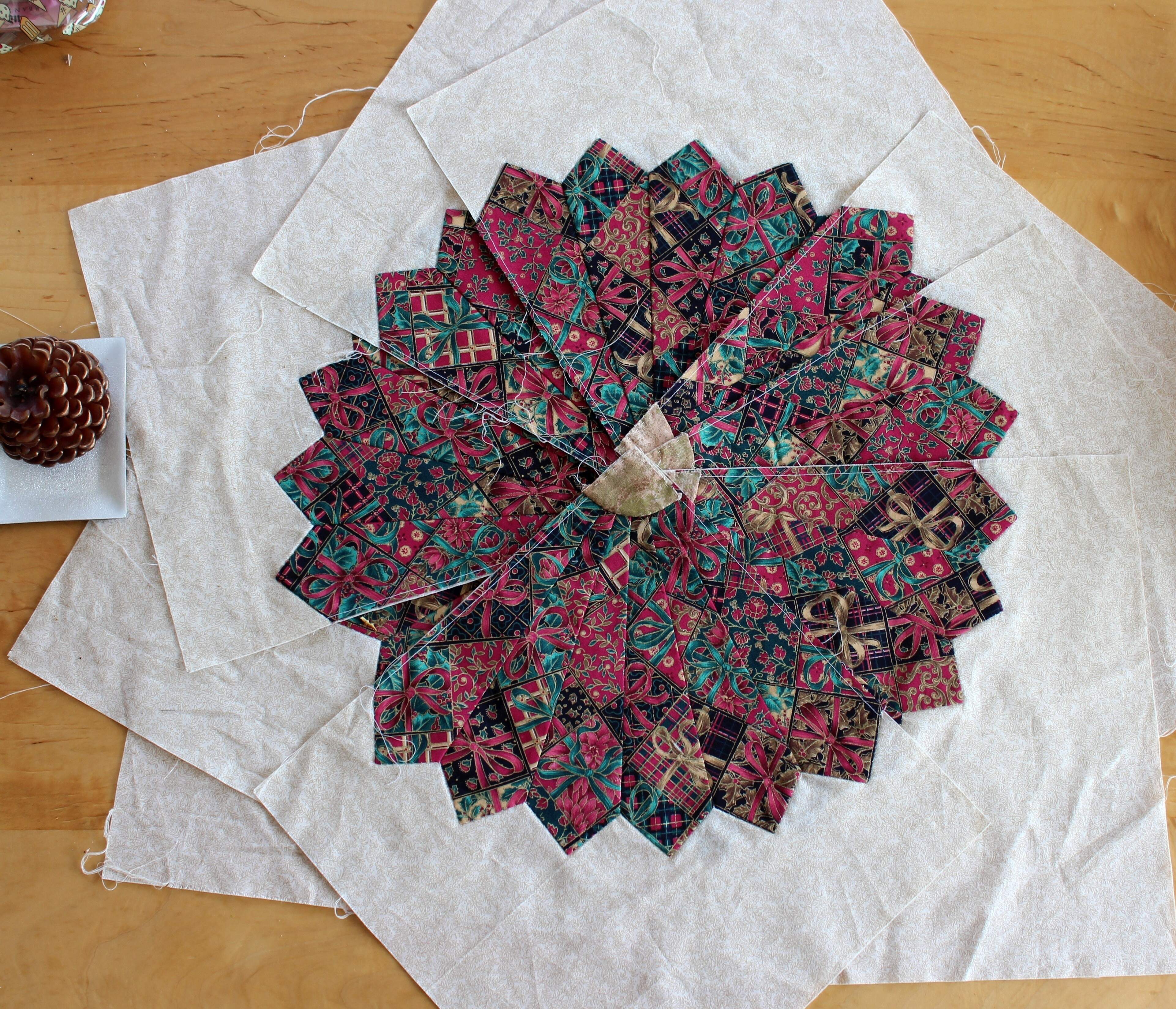 The Great Sewing Room Cleanup Giveaway #1: Grandmother’s Fan Blocks
