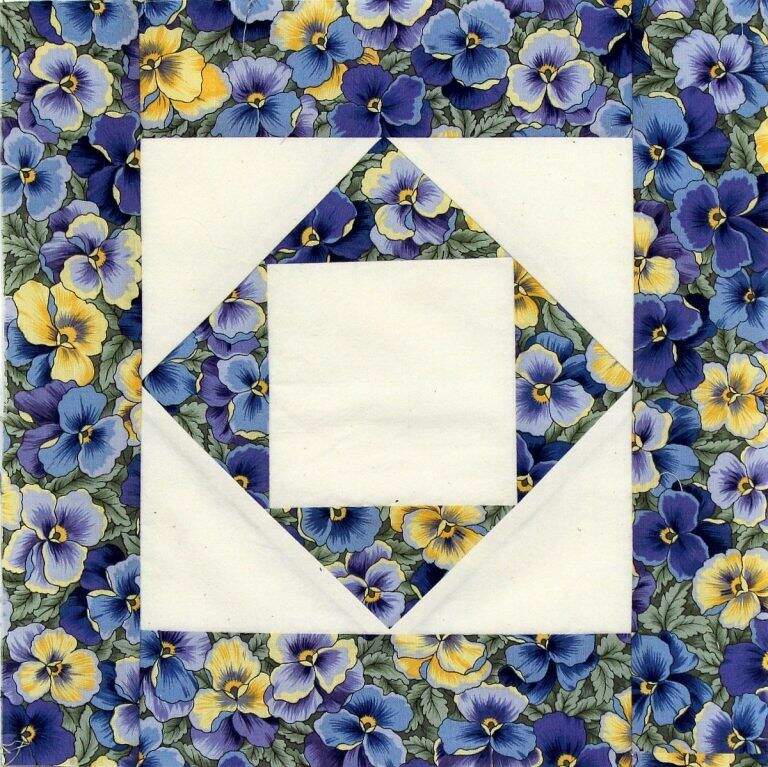Great Sewing Room Cleanup Giveaway #3: Diamond in Square Quilt Blocks