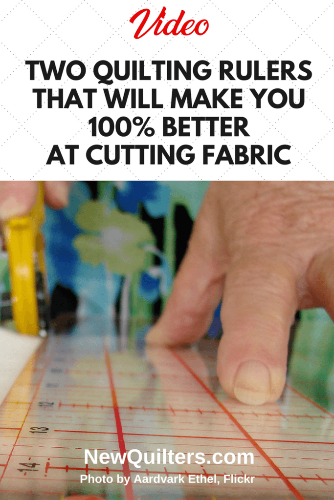 Two Quilting Rulers that Will Make You 100% Better at Cutting Fabric - New  Quilters