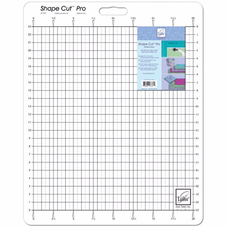 QCGE1 Extra Large QuiltCut Strip Ruler Pro Slotted Quilting Ruler 