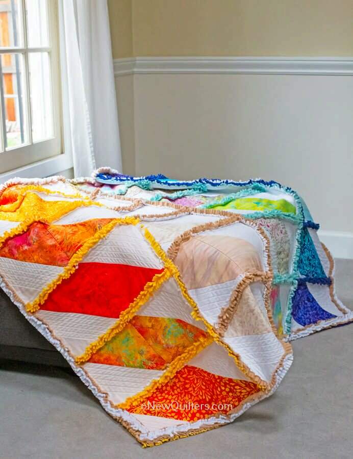 A Beginner's Guide to Rag Quilting by Christine Mann