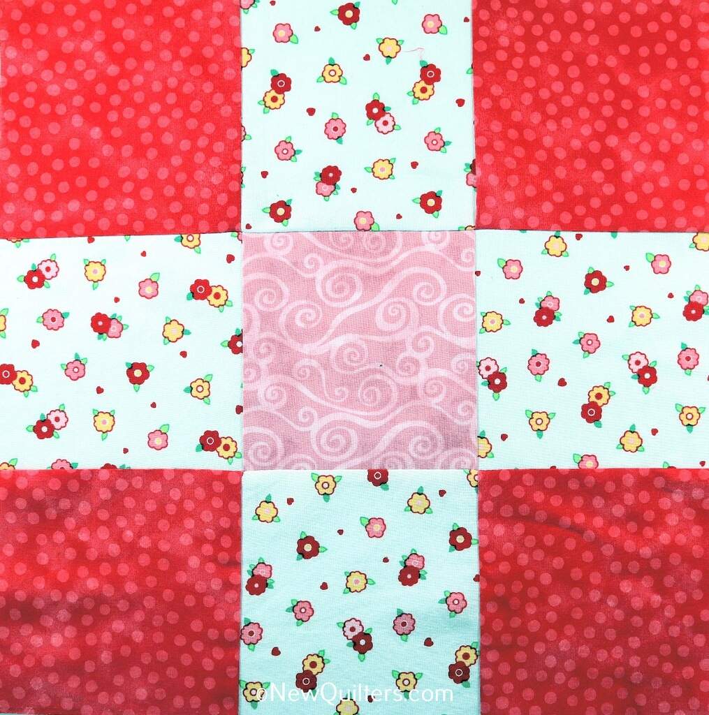 Double Disappearing Nine Patch Blocks Tutorial New Quilters 