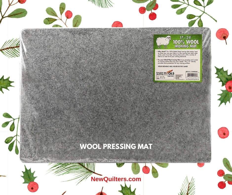 Wool Pressing Mat for Quilting Portable Felted Wool Ironing Mat for Quilters,  Crafts, Ironing, Blocking, Embroidery & More