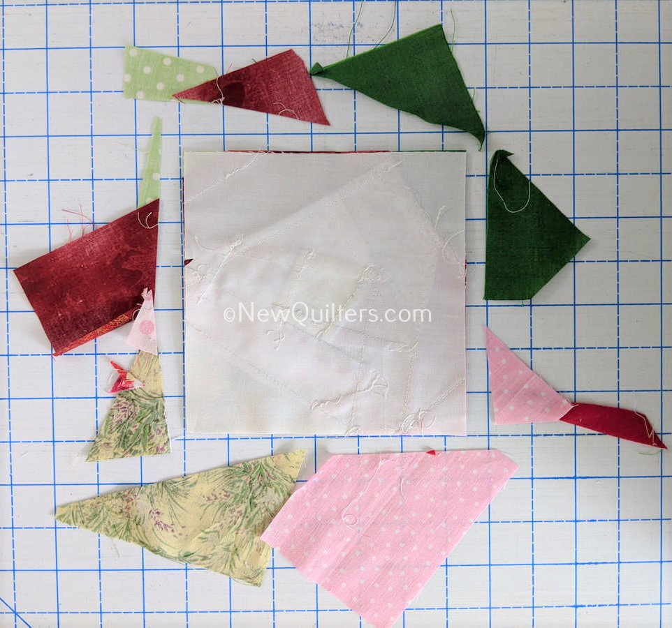 How to Sew Rose Quilt Blocks | Stitch & Flip Piecing Tutorial | New ...