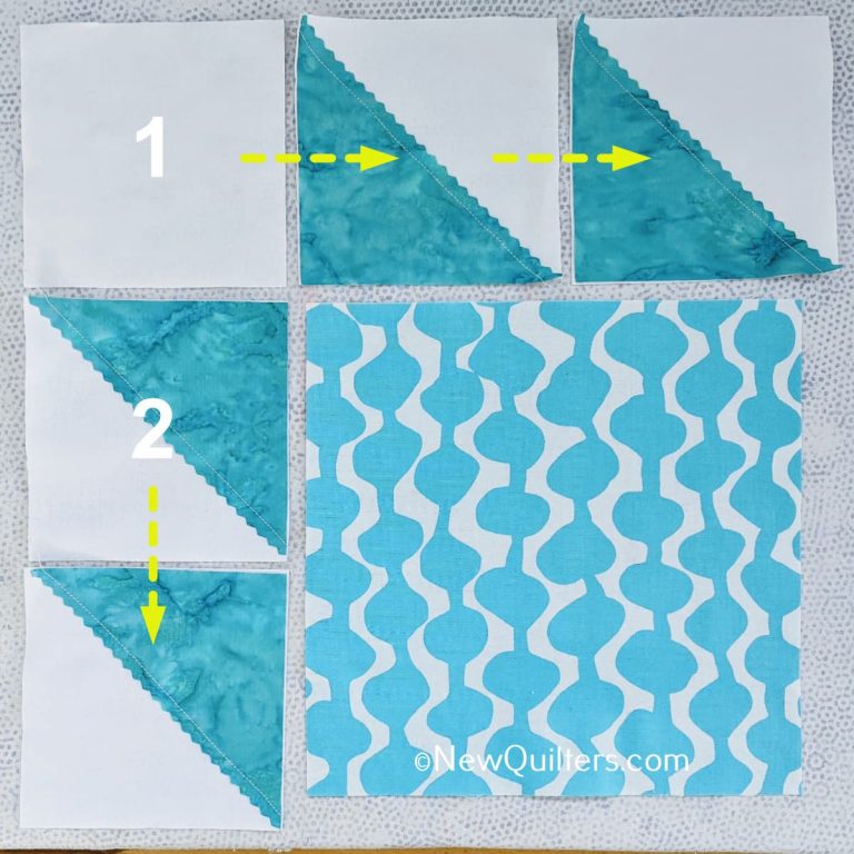 3 Ways To Sew Bear Paw Quilt Blocks Tutorial New Quilters